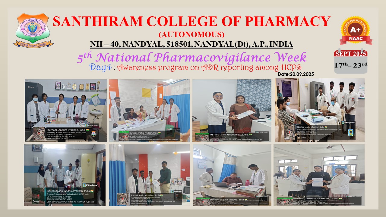 National Pharmacovigilance Week